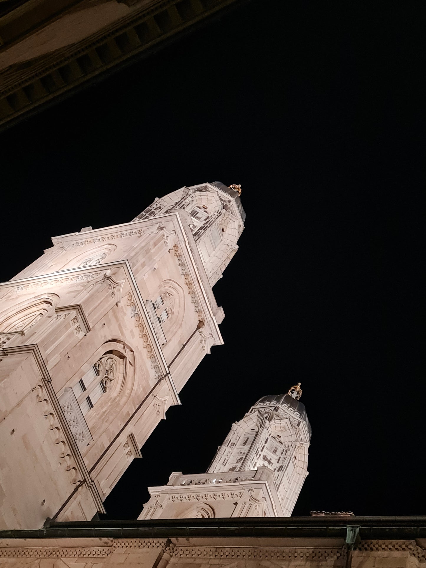 Grossmünster at Night